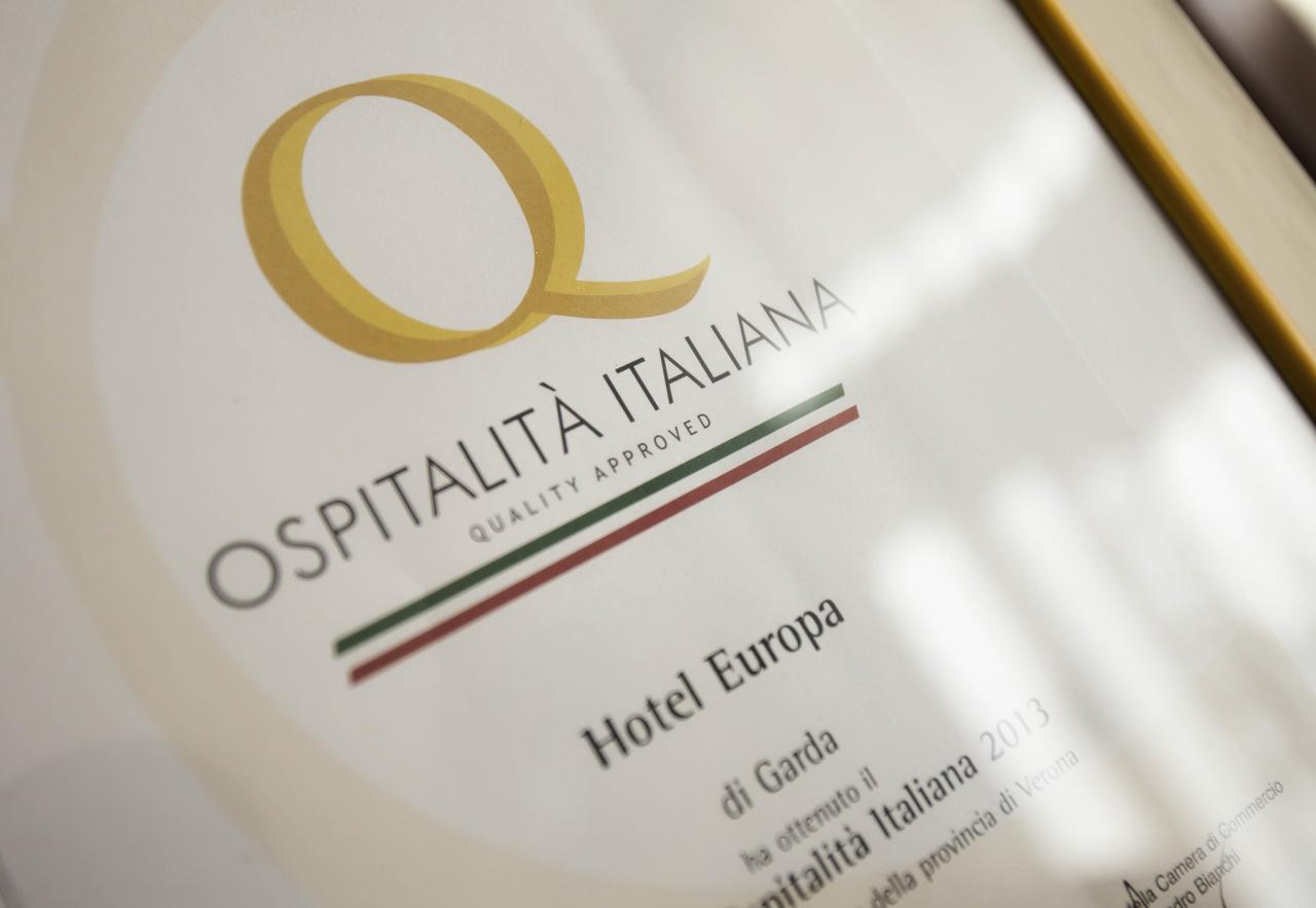 Hotel Europa 加尔达 外观 照片